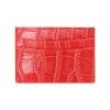  Leather Gift Genuine Crocodile Embossed Leather Business Card Case Credit Card Holder 