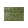  Leather Gift Genuine Crocodile Embossed Leather Business Card Case Credit Card Holder 