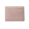 Slim soft PVC transparent python skin leather wallet id credit card holder