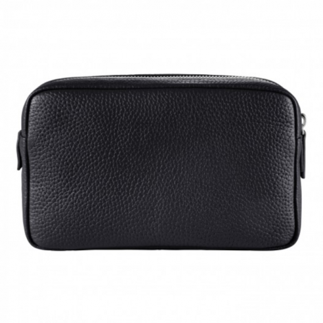 High quality luxury genuine leather cosmetic bag makeup storage bag