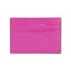  Leather Gift Genuine Crocodile Embossed Leather Business Card Case Credit Card Holder 