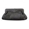 Python Skin Ladies Evening Party Black Purse  