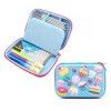 Printing 3D Touch Cute Cake Pattern Soft Leather Touch Hard Case Pencil Case Zipper Pencil Case for Children