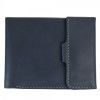 Hot sell vintage handmade bi fold pocket purse leather wallet
