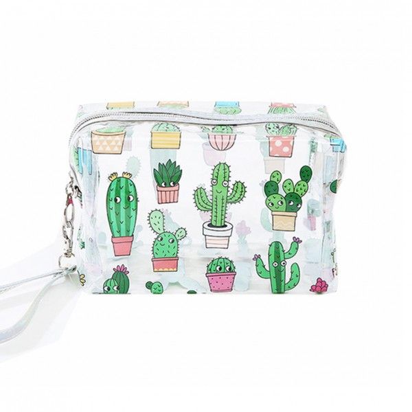 Simple Style Pvc Bag Cosm...