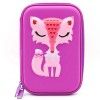 Custom simple cute large capacity waterproof pencil case for girl  