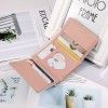 New women's wallet short Korean version multi-function three fold Wallet fashion wallet simple zero wallet one hair substitute