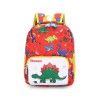 New kindergarten cartoon anti loss student bag dinosaur nylon printed children's backpack
