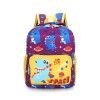 New kindergarten cartoon anti loss student bag dinosaur nylon printed children's backpack
