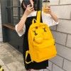 South Korean version of INS fashion backpack for women leisure and all-around student BAG canvas personalized Computer Backpack Travel Bag
