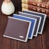 Men's wallet short wallet multi Card Wallet men's wallet 2020 new men's cross color contrast trend