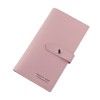 Women's wallet Korean multi Card Wallet women zipper trendy Long Wallet with metal buckle