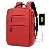 Backpack men's new USB charging backpack computer bag business leisure anti water splashing travel student bag