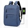 Backpack men's new USB charging backpack computer bag business leisure anti water splashing travel student bag