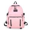 new solid color backpack outdoor travel bag middle school students' backpack for men and women Japan South Korea leisure large capacity Backpack