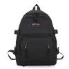 new solid color backpack outdoor travel bag middle school students' backpack for men and women Japan South Korea leisure large capacity Backpack