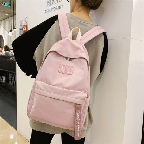 Leisure backpack wholesale Korean version of yuansufeng high school students backpack campus small fresh Travel Backpack
