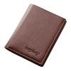 Men's wallet short men wallet men's vertical ultra thin driving license dollar clip Mini Wallet