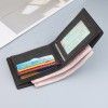 Men's wallet short wallet retro zipper bag horizontal casual matte multi card small wallet factory direct sales