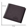 Short wallet men wallet men gift wallet dollar wallet manufacturer direct selling 10 yuan store men zipper