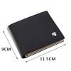 Cross border e-commerce wallet for men's short wallet cross print Korean version wallet multi card internal change Wallet