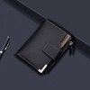 Wallet men's wallet vertical multi-function card bag zipper buckle 30% wallet wallet wallet change bag dollar Wallet