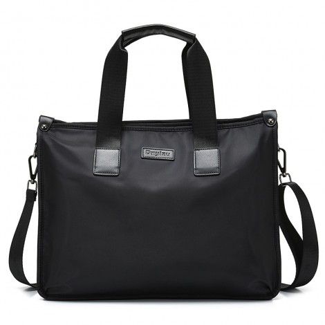 New nylon 14 inch Laptop Bag men's waterproof large capacity shoulder bag portable Briefcase Messenger Bag