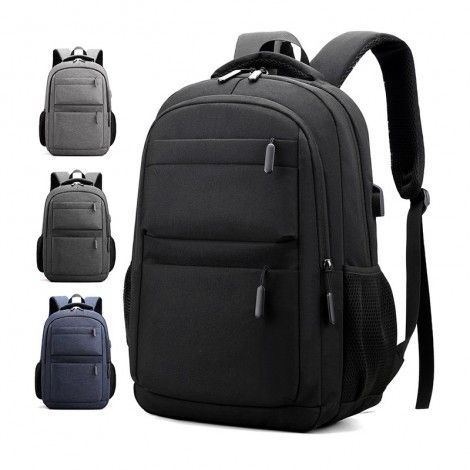 Cross border new college students' schoolbag business computer backpack USB charging Backpack Travel Backpack can be customized