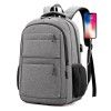Cross border new college students' schoolbag business computer backpack USB charging Backpack Travel Backpack can be customized
