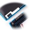 Foreign trade wholesale men's short wallet smooth leather wallet Taobao leather wallet contrast metal men's bag cross border E-commerce