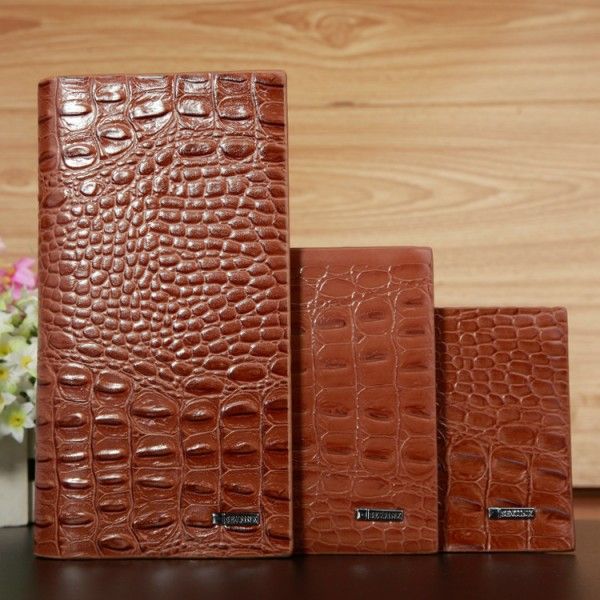 Men's long wallet wholesa...