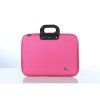 Factory direct sales business hard case briefcase computer bag Pu handbag solid color embossed laptop bag