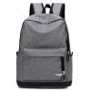 Online shop agent solid color leisure backpack customized schoolbag for middle school students, backpack for men and women, backpack for lovers, backpack for travel