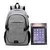 Cross border Korean multi-functional USB charging backpack college student bag leisure backpack computer bag wholesale