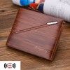 Cross border e-commerce factory wallet men's new RFID wallet card bag wholesale short wallet anti demagnetization