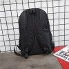 Cross border new fashion leisure backpack Student Backpack Travel Backpack reflective strip backpack manufacturer wholesale customization
