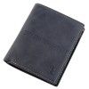 Hengsheng men's wallet short men's wallet retro men's short clip multi card frosted leather one hair substitute