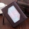 New men's wallet short large capacity driver's license zero wallet retro multi-functional zipper bag