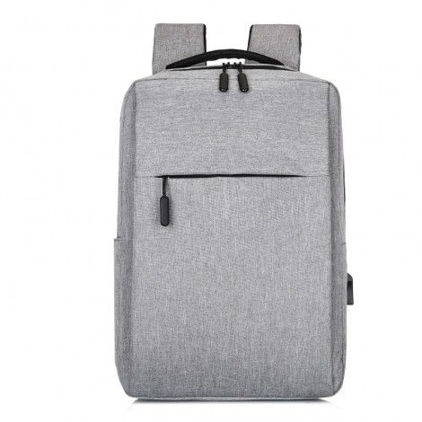 Cross border new large capacity student schoolbag business computer bag rechargeable backpack millet the same model can be customized logo