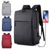 Cross border new large capacity student schoolbag business computer bag rechargeable backpack millet the same model can be customized logo