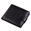 Hengsheng men's wallet short leather foreign trade Vintage zipper buckle Wallet New wallet zero wallet
