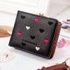 new women's wallet short wallet multi function wallet women Korean version love board clip zero wallet