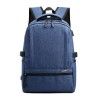 Schoolbag for middle school students, backpack for male and female couple, USB charging backpack, leisure Computer Backpack