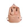 South Korean version of INS fashion backpack for women leisure and all-around student BAG canvas personalized Computer Backpack Travel Bag
