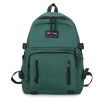 new solid color backpack outdoor travel bag middle school students' backpack for men and women Japan South Korea leisure large capacity Backpack