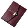 Hengsheng New Retro small fresh metal fox short small wallet women's wallet factory low price direct sales wholesale