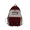 Ins schoolbag Korean version of the original Suzuki wind ulzzang backpack female high school students, Sen Department's versatile Canvas Backpack trend
