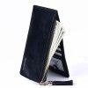 Factory direct selling women's wallet long European and American retro fashion multi card zipper matte leather bag mobile bag