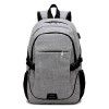 Cross border Korean multi-functional USB charging backpack college student bag leisure backpack computer bag wholesale