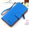 Hang Seng women's handbag long large capacity zipper wallet mobile phone bag with button handle bag, multi card and one piece